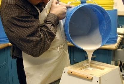 Форма для литья — разъём и литниковая система