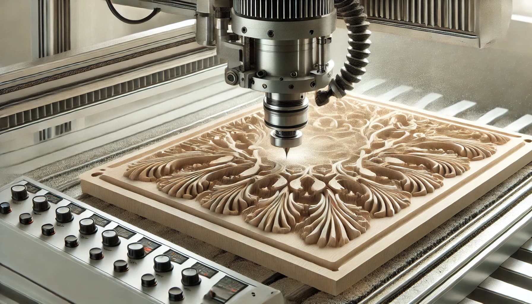 Фрезеровка модели — черновая/чистовая обработка